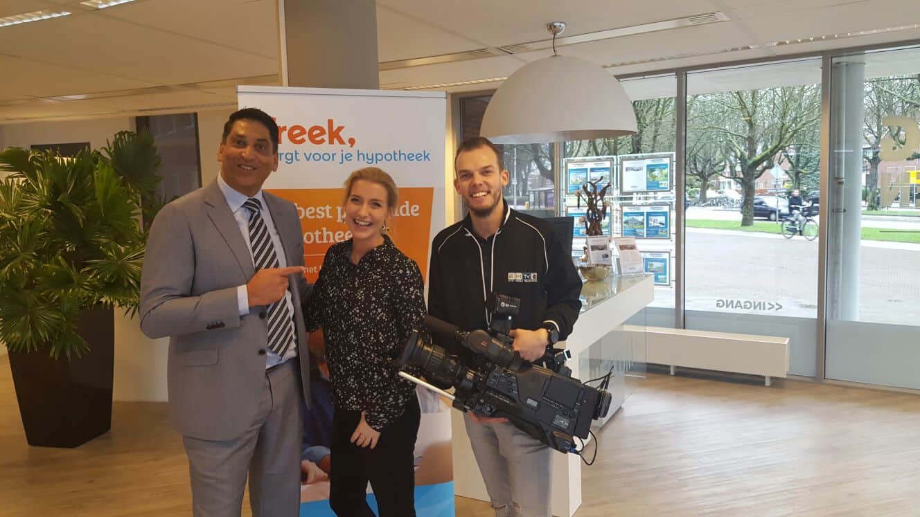 Freek Hypotheek bij RTL 4 in programma Woontips