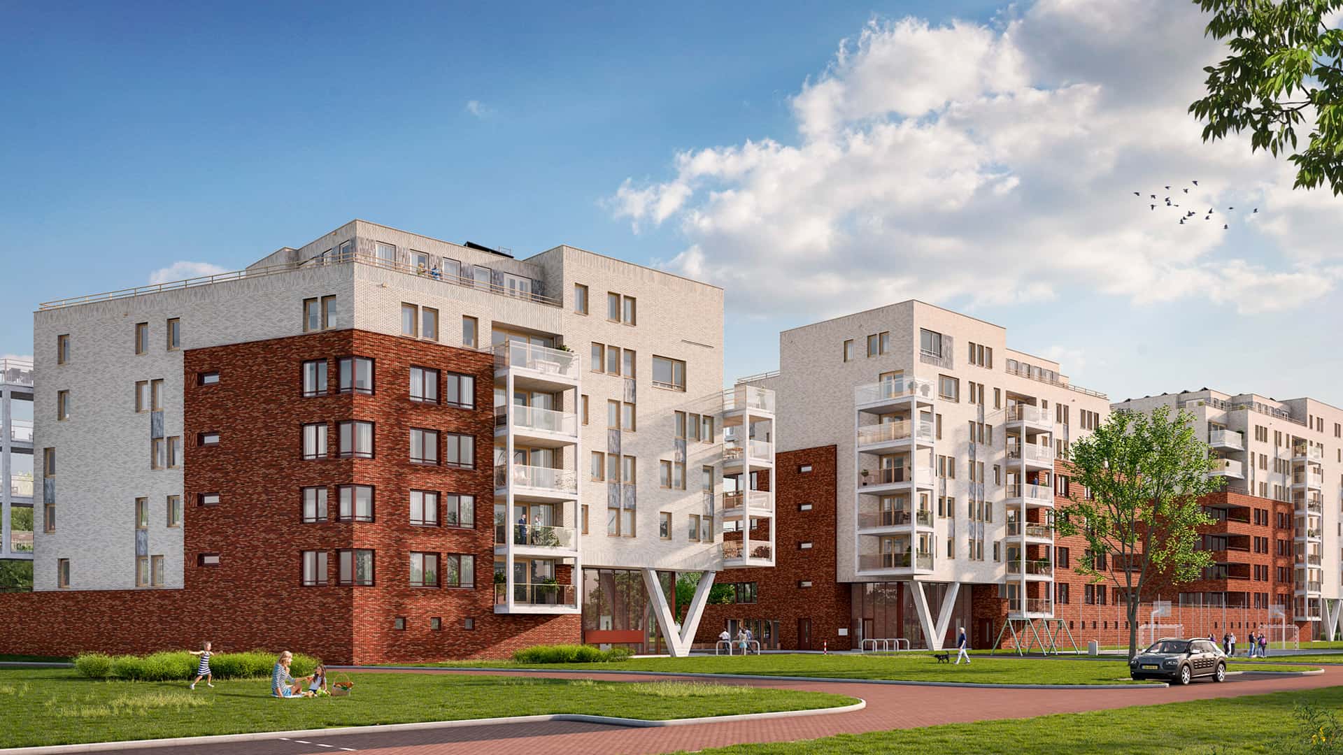 Nieuwbouw De Harmonie in Alphen aan den Rijn