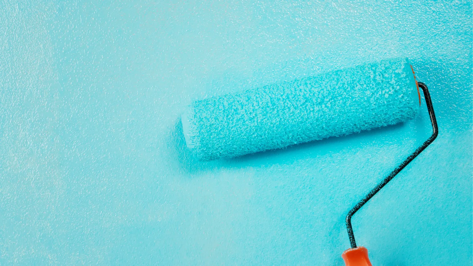 Hypotheekadvies woning verbouwen verfroller blauw